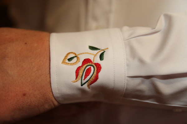 Pánska spoločenská vyšívaná...