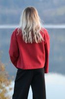 Vyšívaný prechodný kabát Kvitnúca nádej