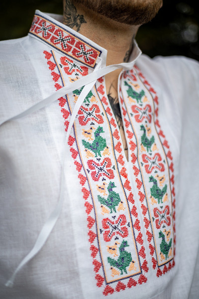 Ľudová pánska ľanová...