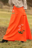 Dlhá ľanová vyšívaná sukňa Dozrievanie - Krojove.sk