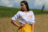 Vyšívaná ľudová bavlnená blúzka Lucia - Krojove.sk