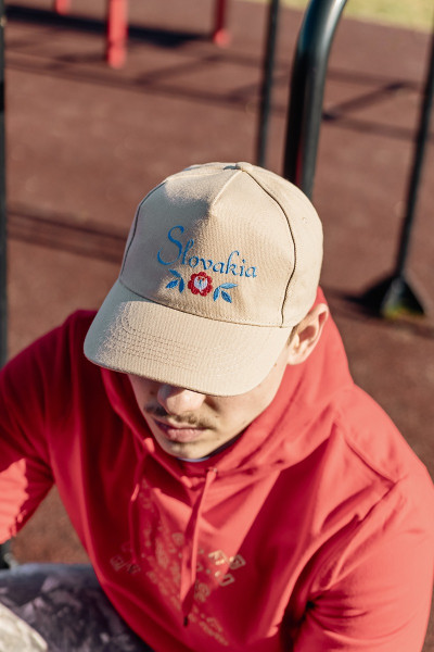Vyšívaná šiltovka Slovakia