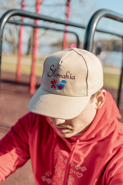 Vyšívaná šiltovka Slovakia