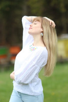 Vyšívaná madeira blúzka Páperie