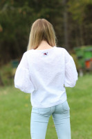 Vyšívaná madeira blúzka Páperie