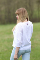 Vyšívaná madeira blúzka Páperie