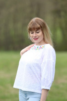 Vyšívaná madeira blúzka Páperie