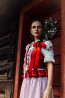 Ľudový brokátový zdobený lajblík Marienka - Krojove.sk