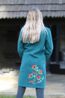 Prechodný vyšívaný kabát Zobúdzanie