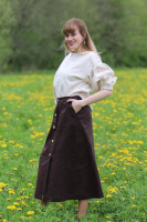 Ľanová blúzka Na krídlach vtákov