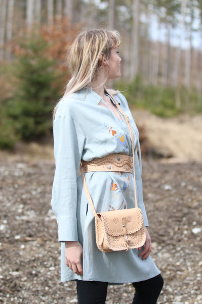 Vyšívaná ľanová...