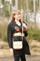 Vyšívaná ľanová tunika/šatotunika Blízkosť