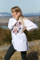 Vyšívaná bavlnená tunika Zara