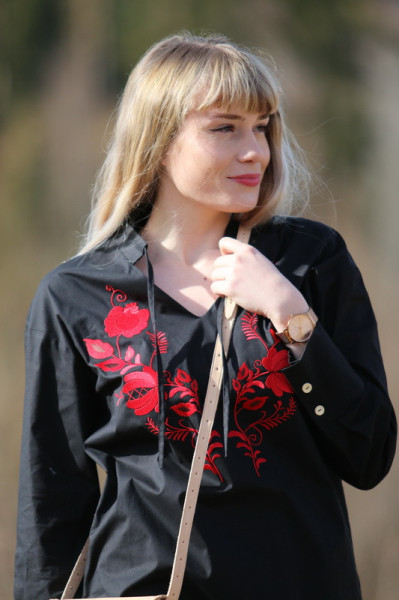 Vyšívaná bavlnená tunika...