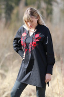 Vyšívaná bavlnená tunika Akord lásky