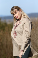 Vyšívaná bavlnená tunika Empatia