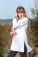 Vyšívaná bavlnená tunika Vďačnosť