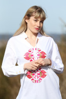 Vyšívaná bavlnená tunika Vďačnosť