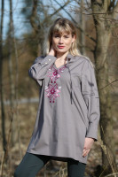 Vyšívaná bavlnená tunika Dobrota