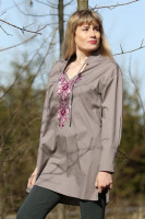 Vyšívaná bavlnená tunika Dobrota