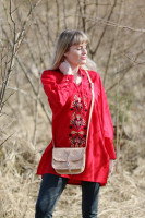 Vyšívaná bavlnená tunika Vľúdnosť