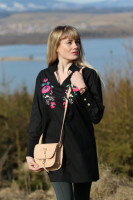 Vyšívaná bavlnená tunika Henrieta