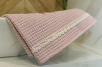 Vyšívaný WAFLE bavlnený detský uterák ZAJKO