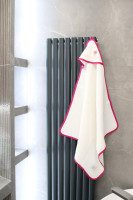 Vyšívaná WAFLE bavlnená detská osuška KVIETOK