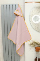 Vyšívaná WAFLE bavlnená detská osuška SOVIČKA