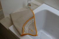 Vyšívaná WAFLE bavlnená detská osuška