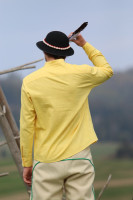 Pánska ľanová vyšívaná košeľa Cyril