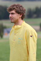 Pánska ľanová vyšívaná košeľa Cyril