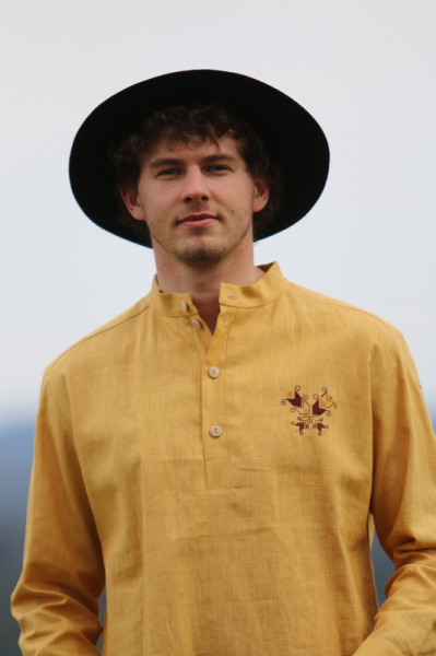 Pánska košeľa Škoricové...