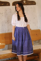 Ľudová sukňa Čierne oči choďte spať