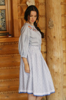 Ľudová sukňa Anička dušička kde si bola