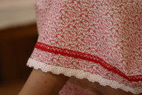 Ľudová sukňa V záhradôčke pod okienkom