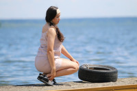 Ľanové tielko Tamara