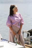 Vyšívaná bavlnená blúzka Isolda