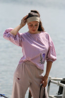 Vyšívaná bavlnená blúzka Isolda