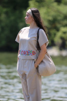 Ľanové 3/4 nohavice Vánok