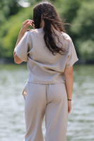 Ľanové 3/4 nohavice Vánok