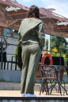 Ľanové nohavice Hlbočina