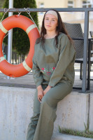 Ľanové nohavice Hlbočina