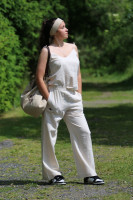 Ľanové nohavice Jasmína