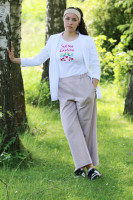 Ľanové sako Šepot vody