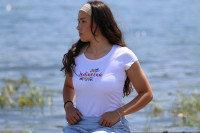 Vyšívané tričko JEDINEČNÁ white