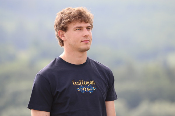 Pánske vyšívané tričko...