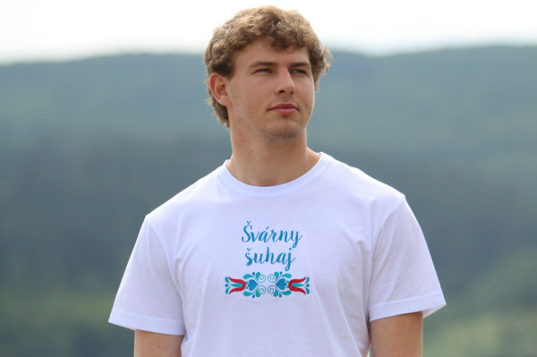 Pánske vyšívané tričko...