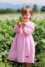 Dievčenské šaty GRÉTKA jemne ružové