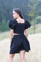 Krátka sukňa Závoj noci